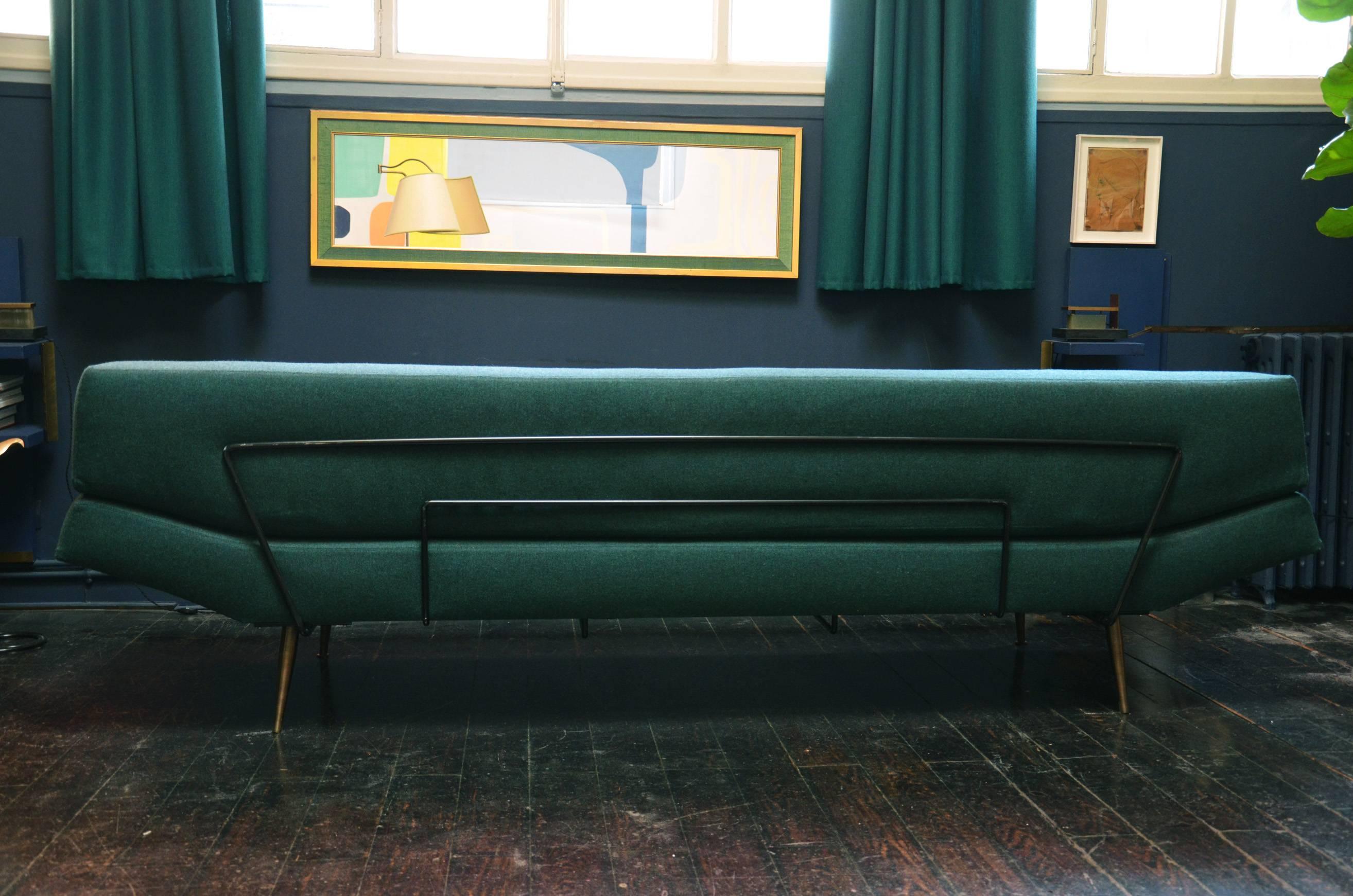 Mid-Century Modern Very Rare Sculptural Sofa Attributed to Adrian Pearsall, USA, 1956 For Sale