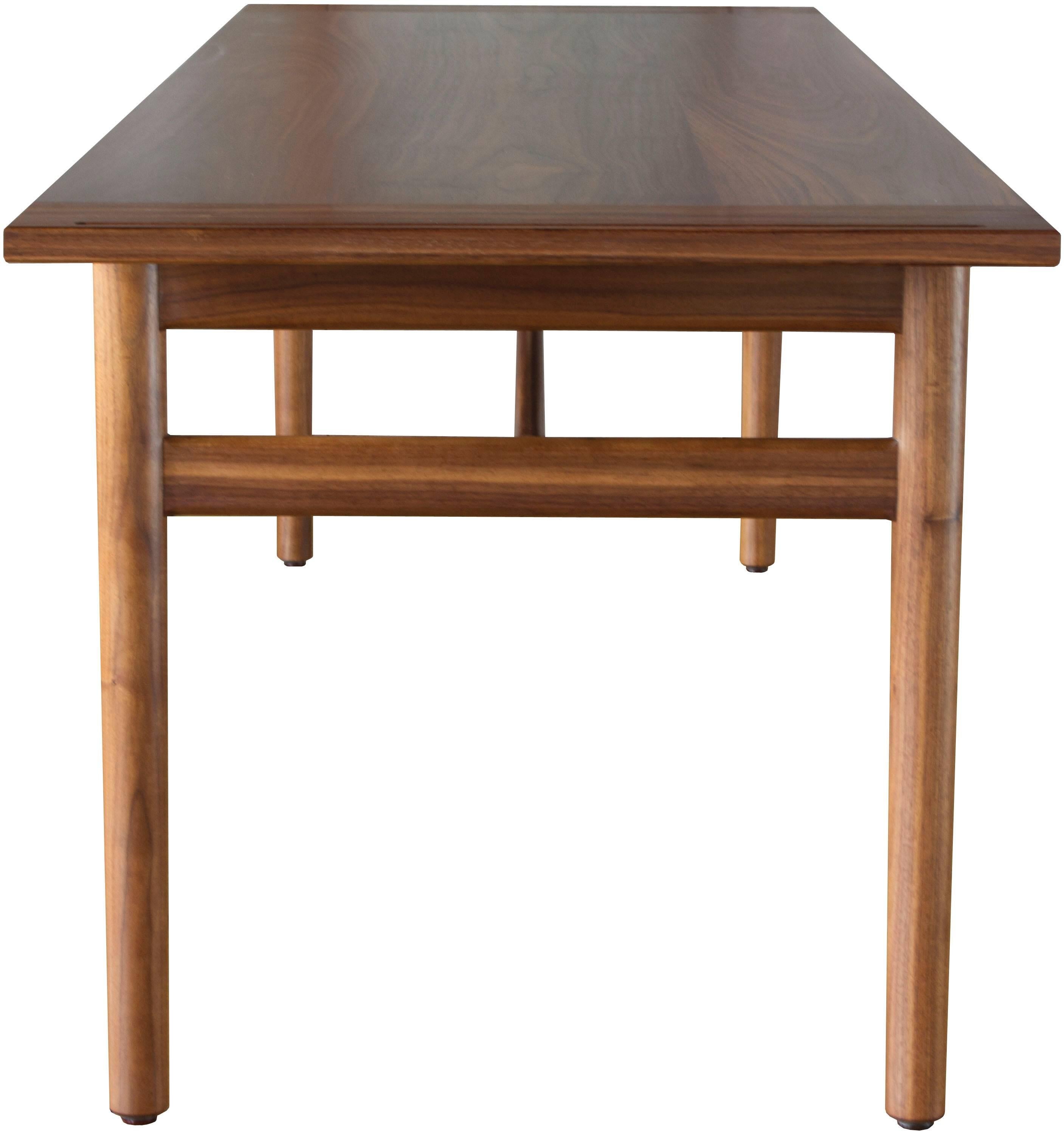 American Silbrook Table in Oiled Walnut - handcrafted by Richard Wrightman Design