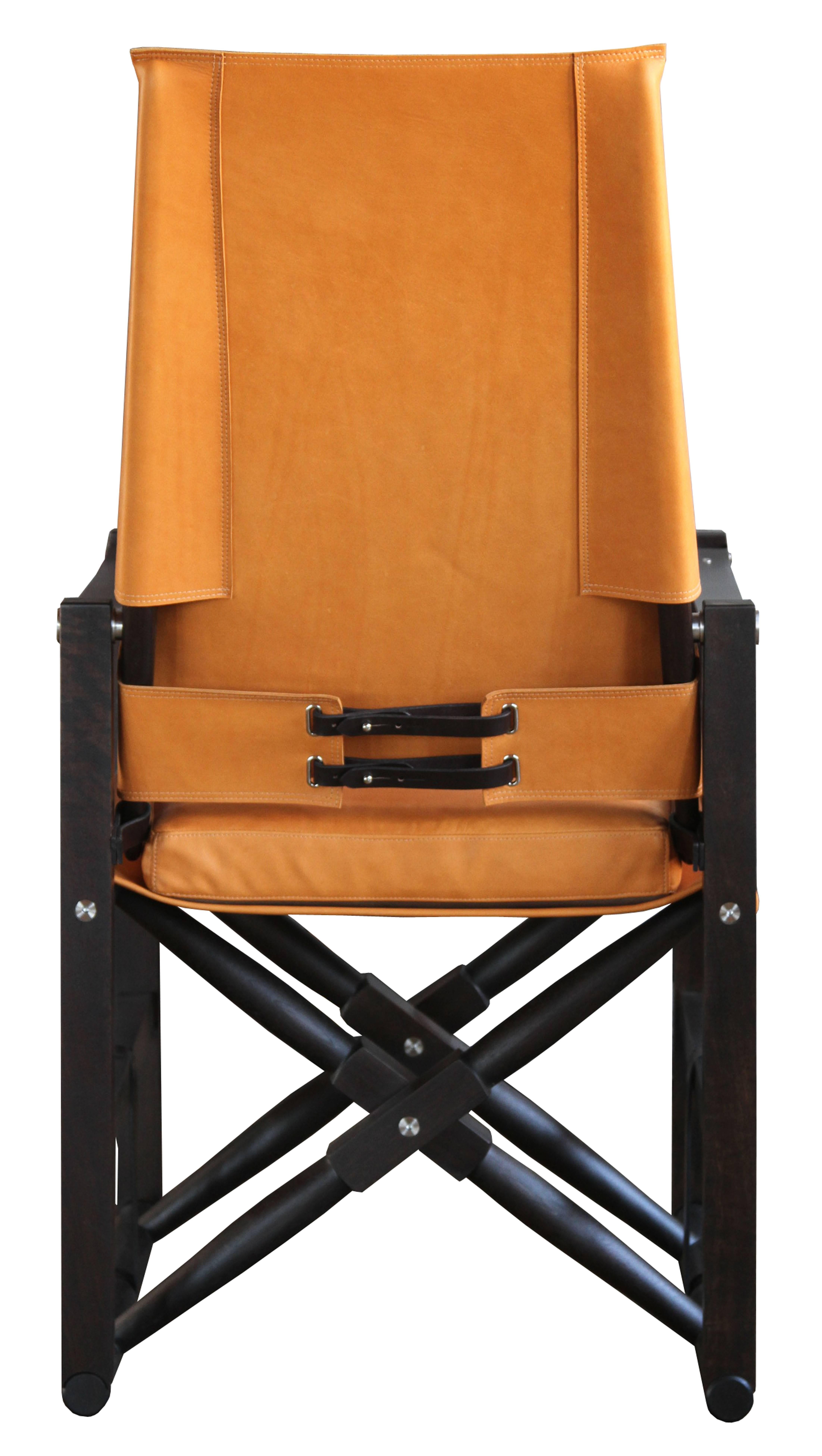 Modern Folding Cabourn Sail Chair - handcrafted by Richard Wrightman Design