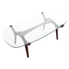 Bertha Schaefer for Singer and Sons Sculptural Wood Coffee Table