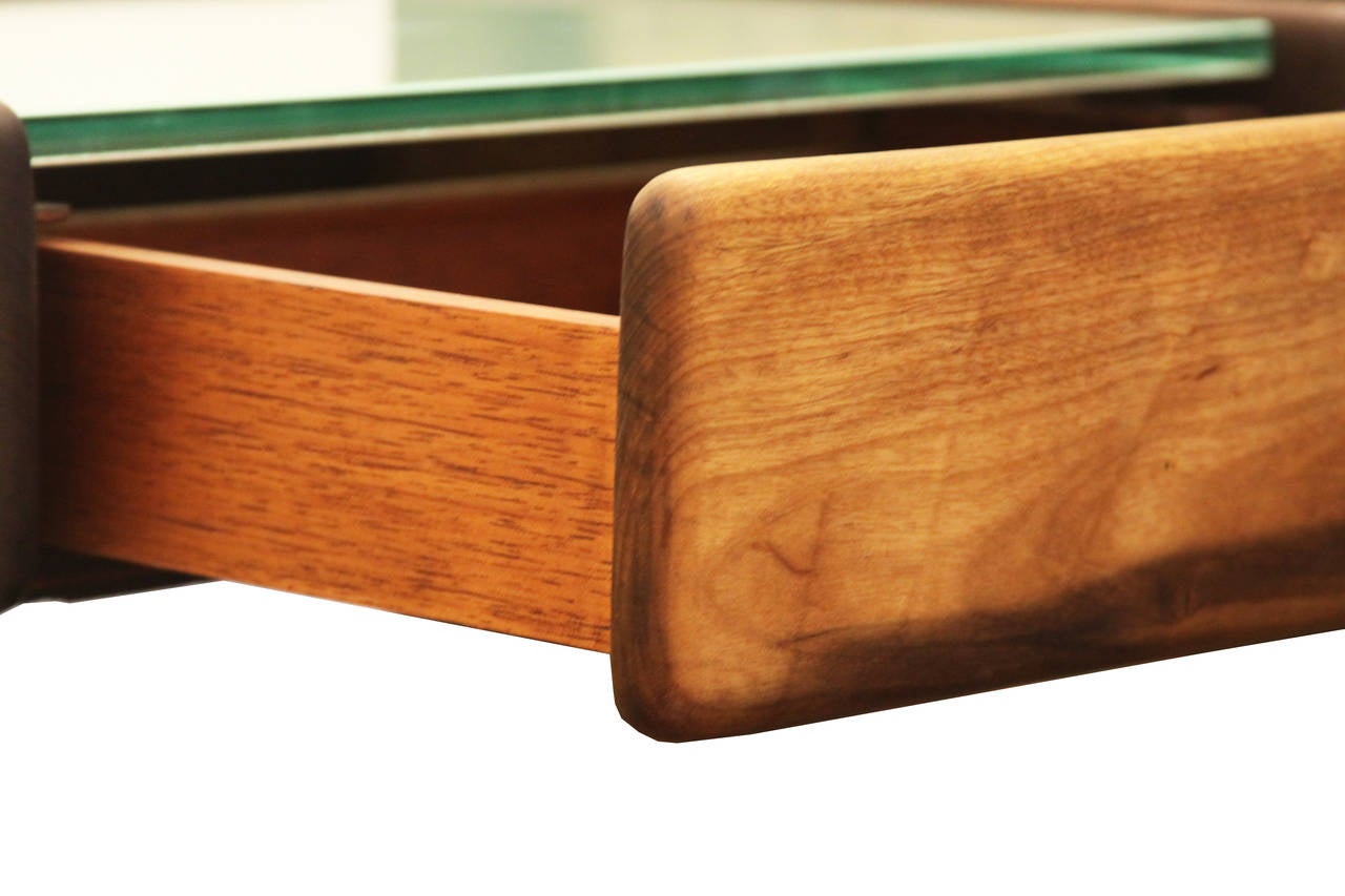 Floating Brazilian Wood Shelf by Celina Moveis For Sale 1