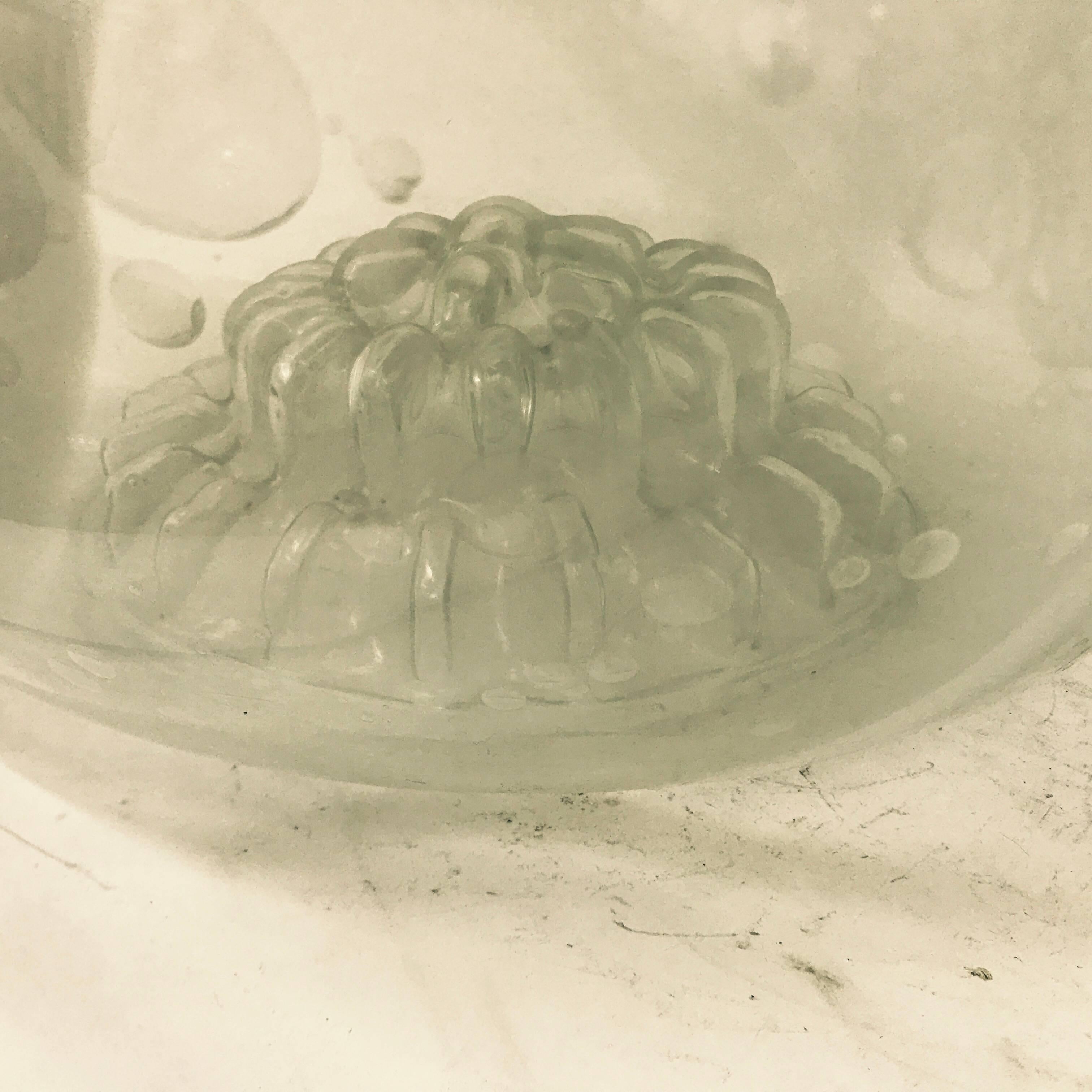 Mid-20th Century Mazzega Attributed Space Age Murano Glass Italian Pendant, circa 1965