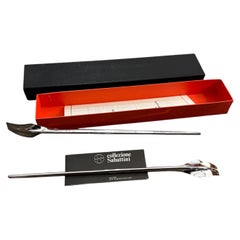 1990s Set of Two Minimalist Cocktail Mixers Designed by Lino Sabattini