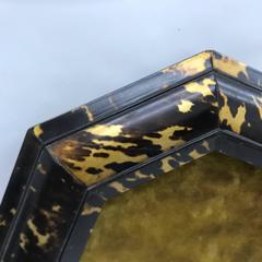 Antique Italian's faux Tortoise Shell Frame, circa 1850