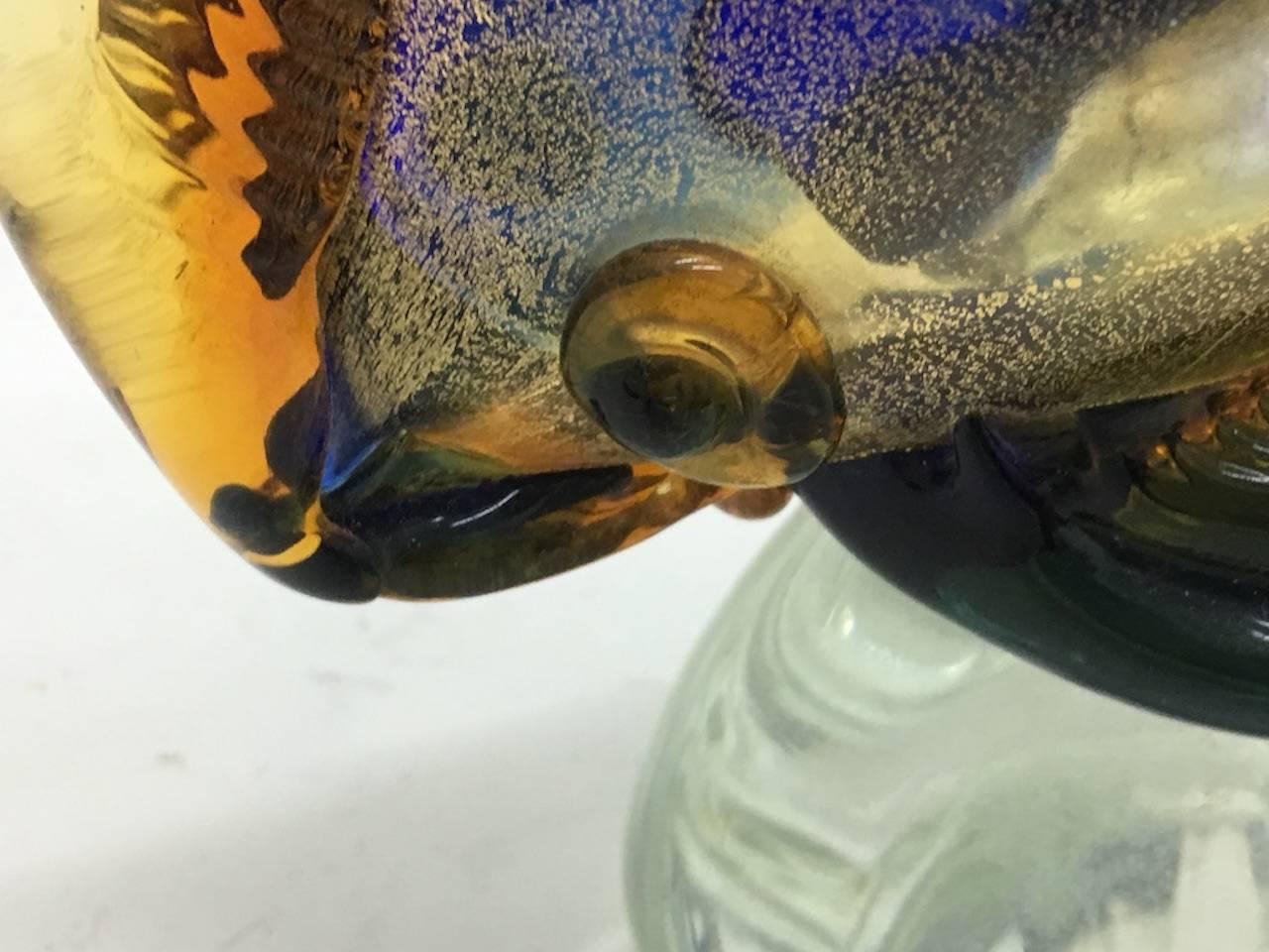 Murano Glass Sculpture of a Fish, circa 1970 3