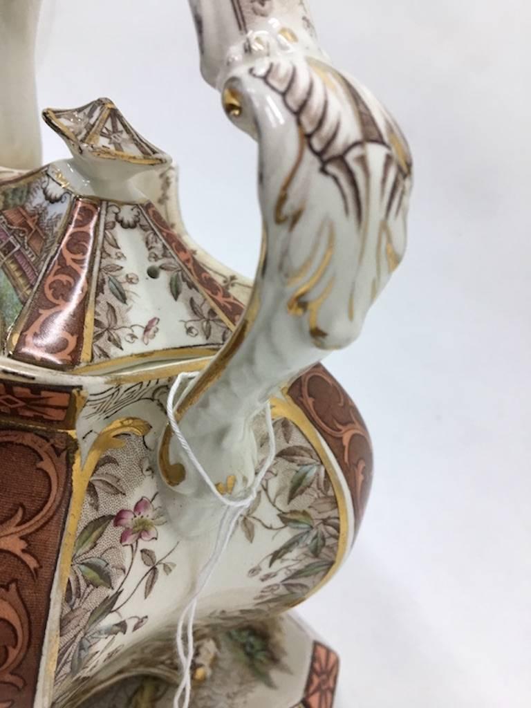 victorian style teapot