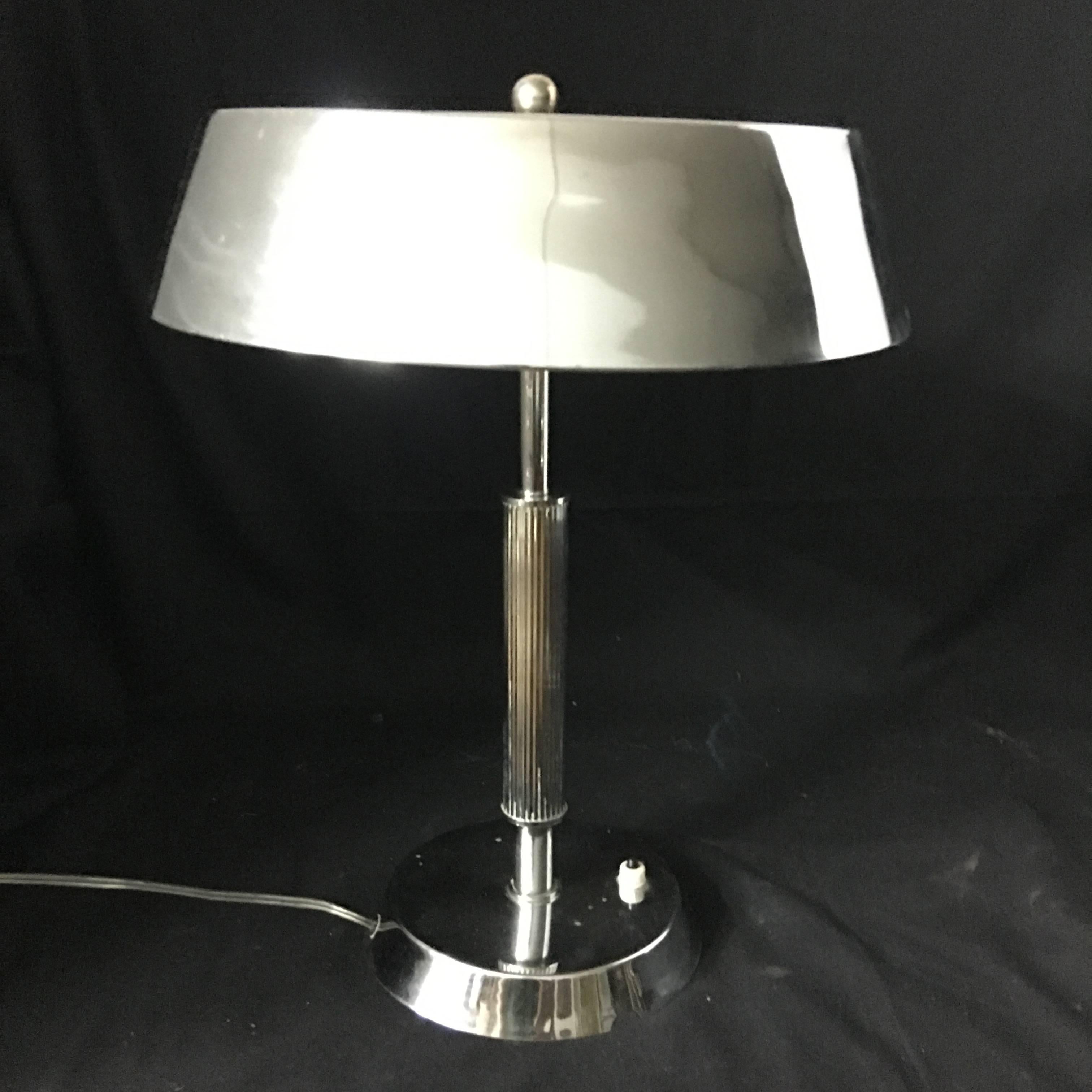 Art Deco Italian Table Lamp, circa 1930 4