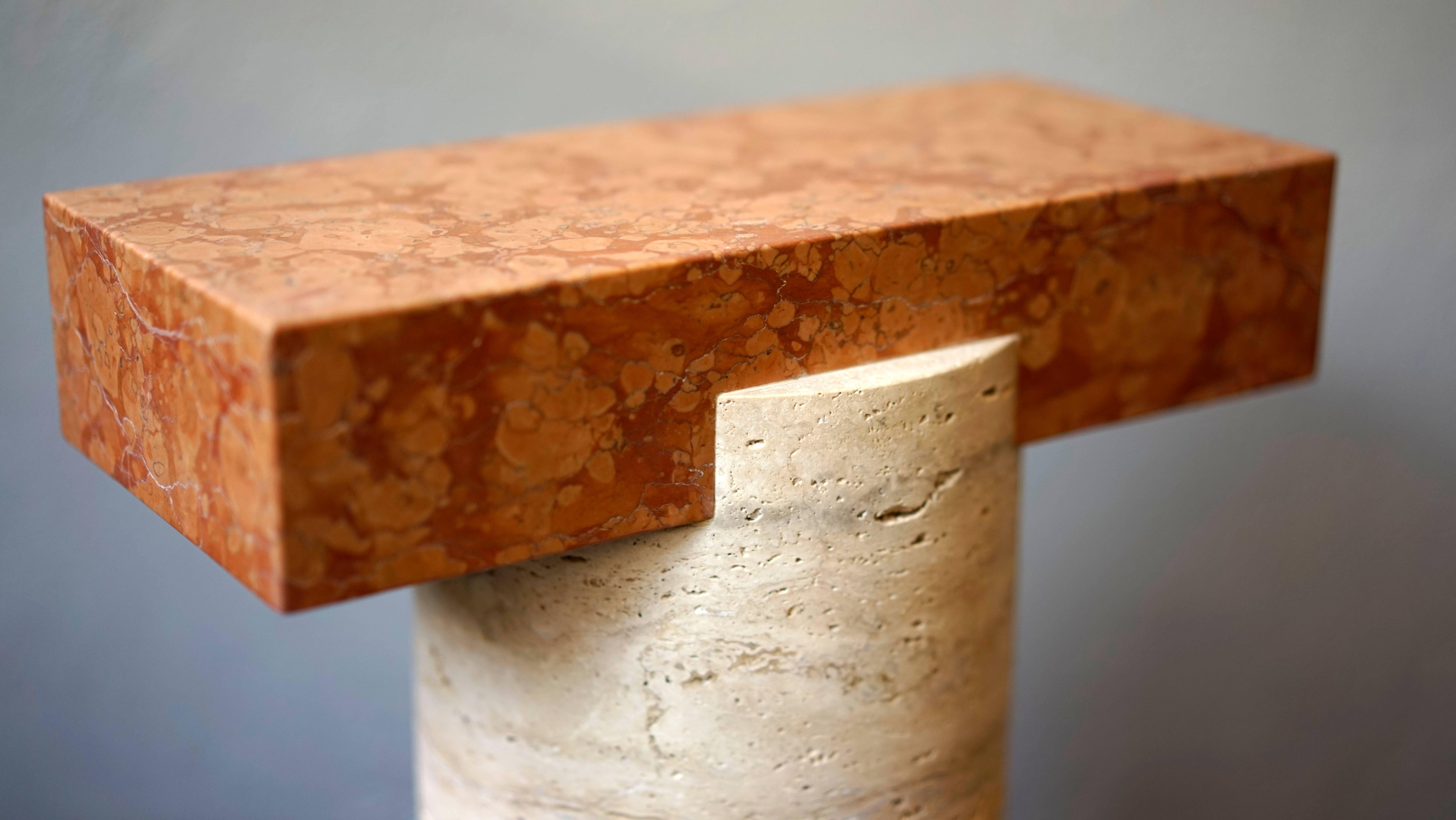 Hand-Crafted Tuskan Stool by Oeuffice
