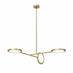 Discus Three-Pendant Light, Jamie Gray