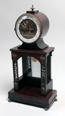 French Empire Mahogany Mantel Clock, circa 1820