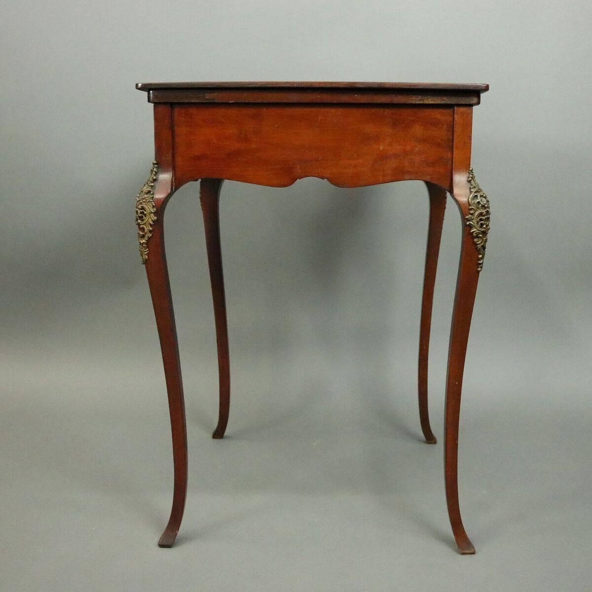 antique checkers table