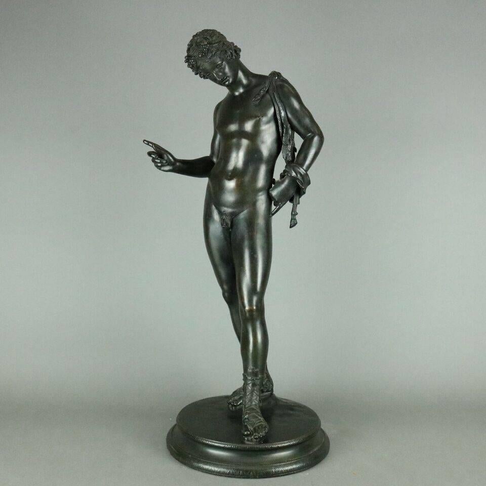 Antique Classical bronze sculpture 