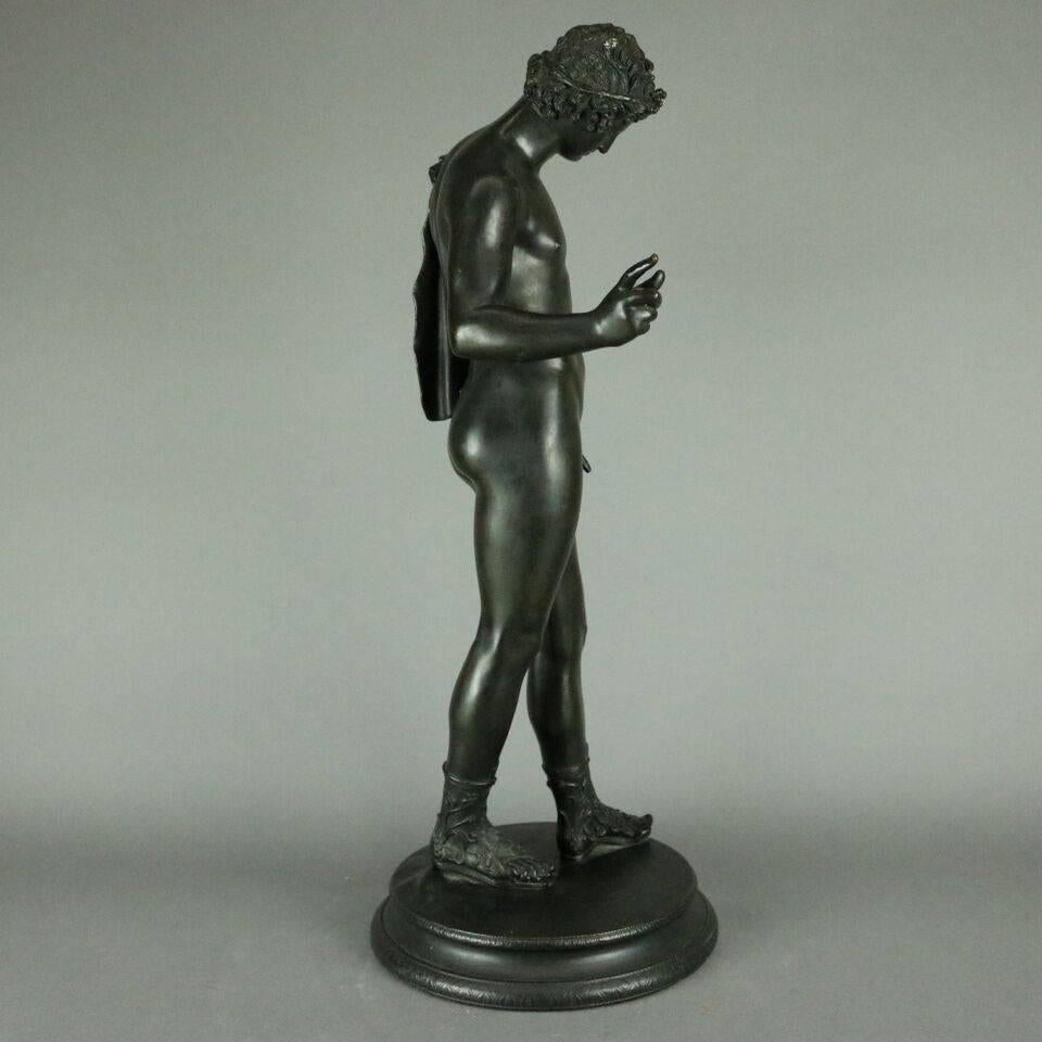 Cast Classical Bronze Sculpture 