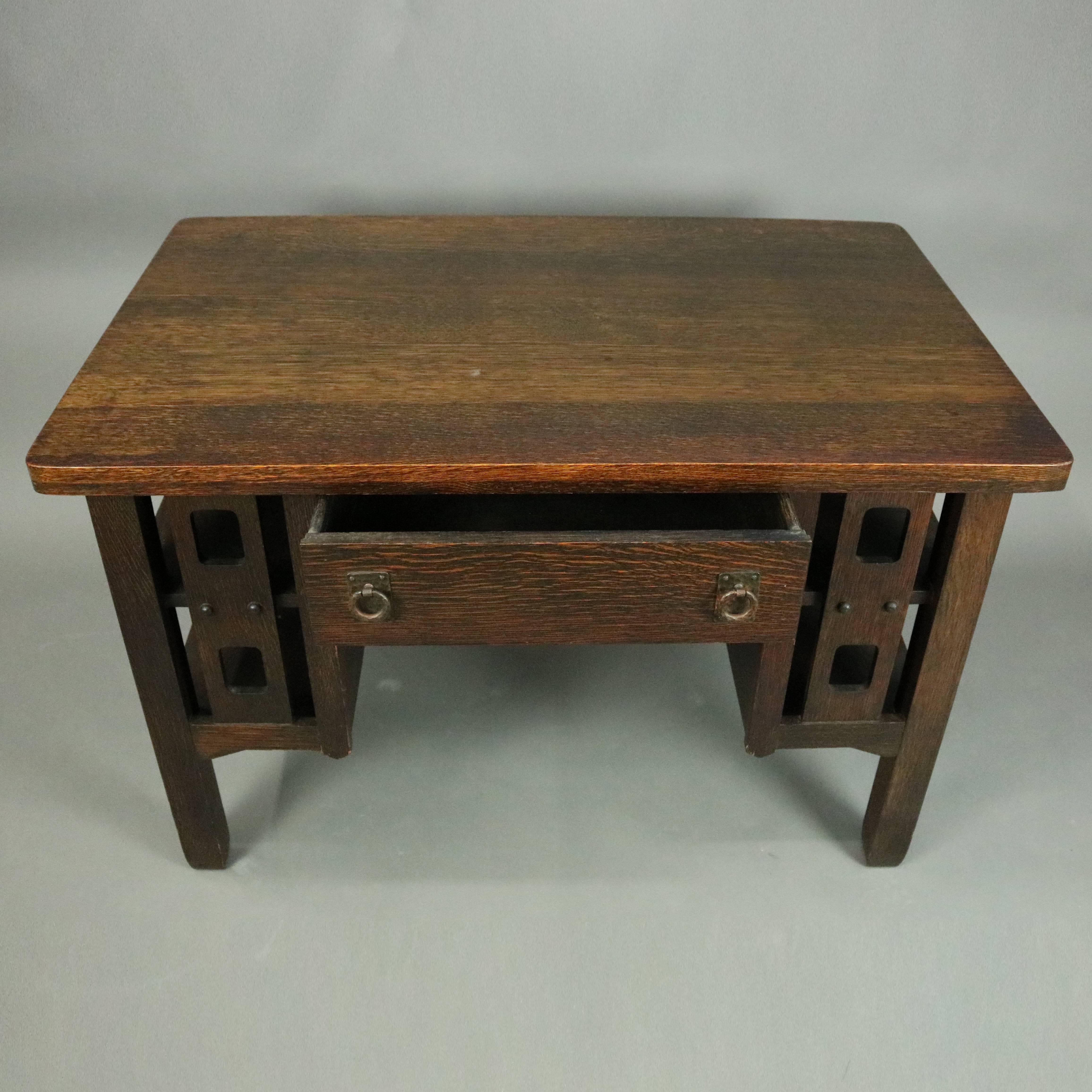 antique stickley desk