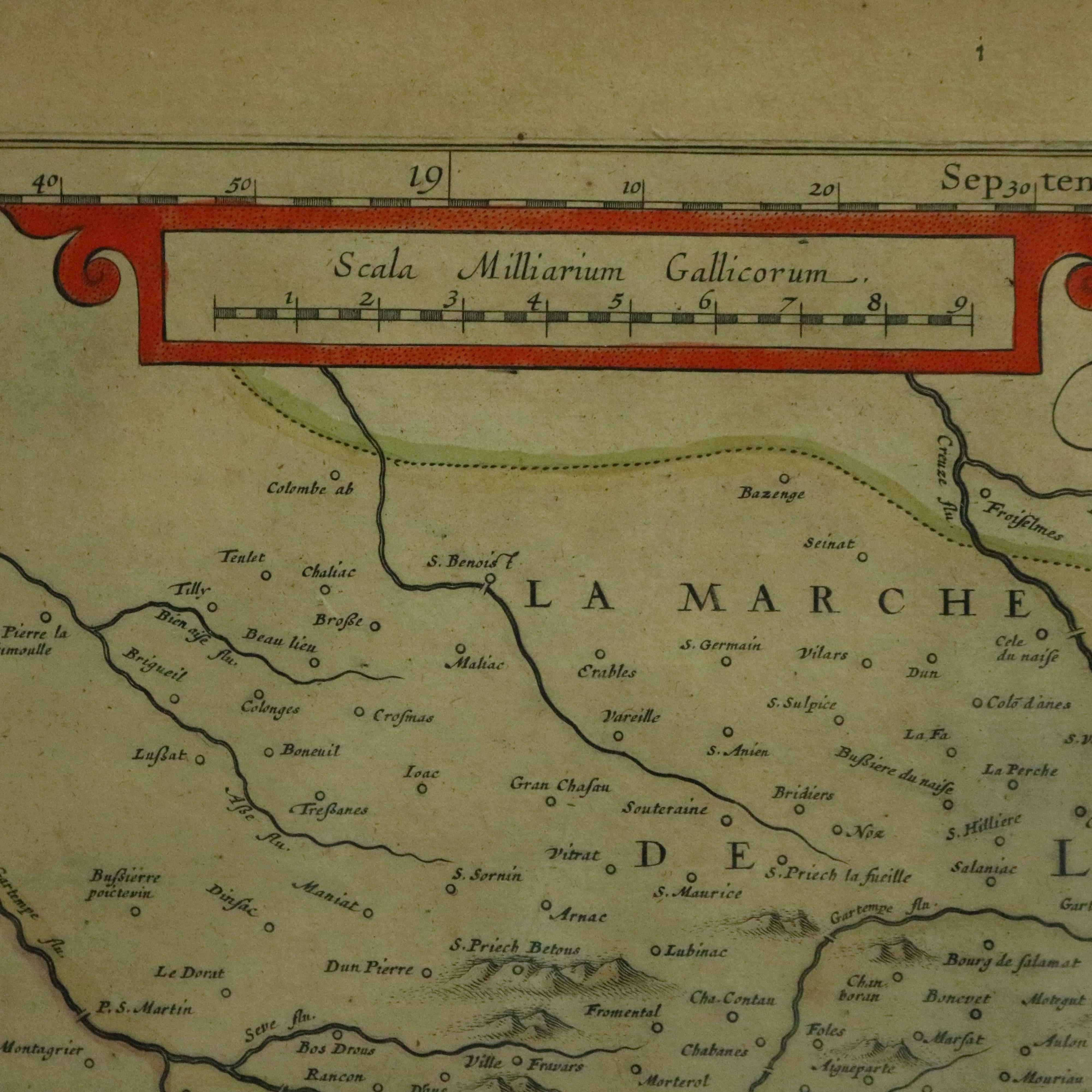 Antique French Copper Engraved and Hand Colored Maps, Amsterdam, 18th Century In Good Condition In Big Flats, NY