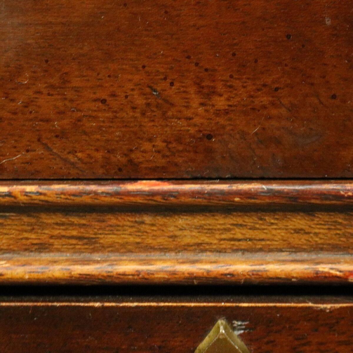 Chippendale Style Mahogany and Bronze Block Front Butler's Chest, circa 1940 4