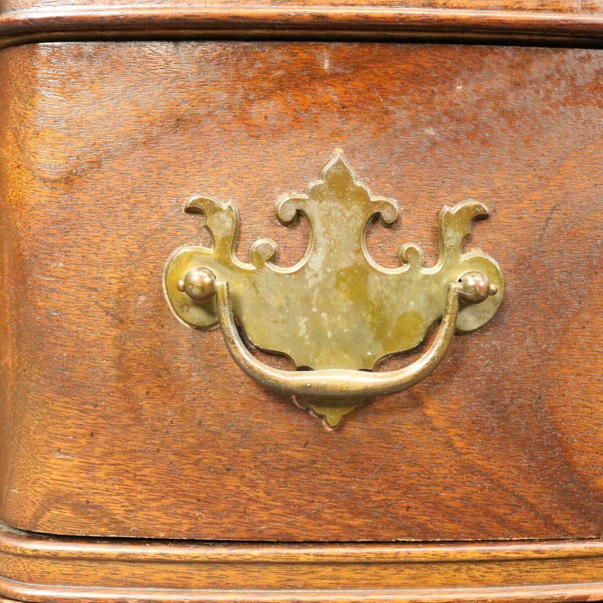 Chippendale Style Mahogany and Bronze Block Front Butler's Chest, circa 1940 2