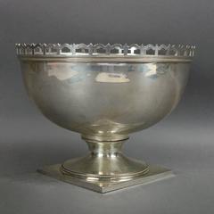 Antique J.E. Caldwell & Co. Sterling Silver Footed Console Bowl, 19th Century