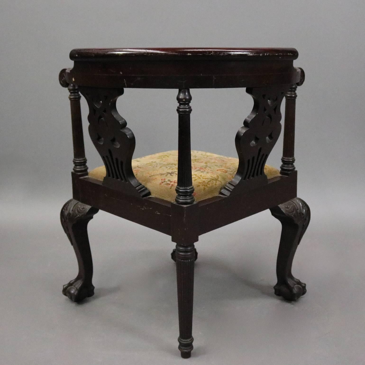 chippendale corner chair