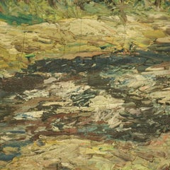 Antique New Hope School Impressionist Oil on Canvas "Trout Stream", by E. Fink