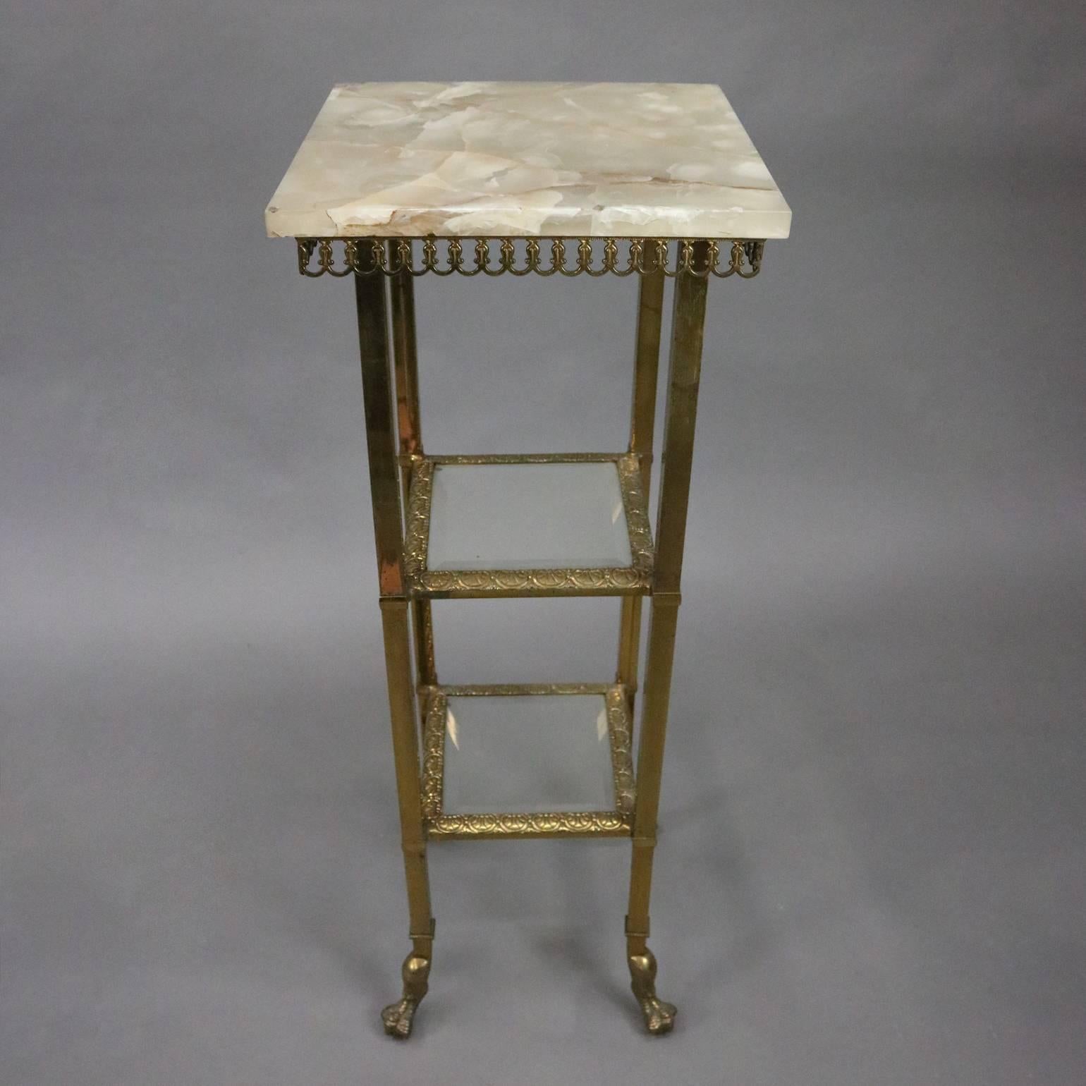 two tier plant stand