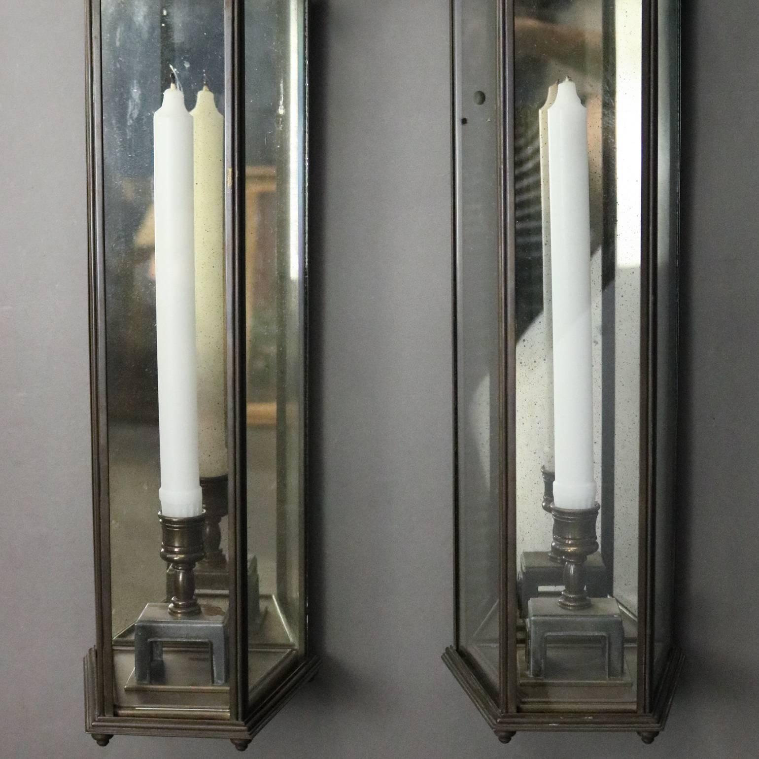 brass candle sconces williamsburg