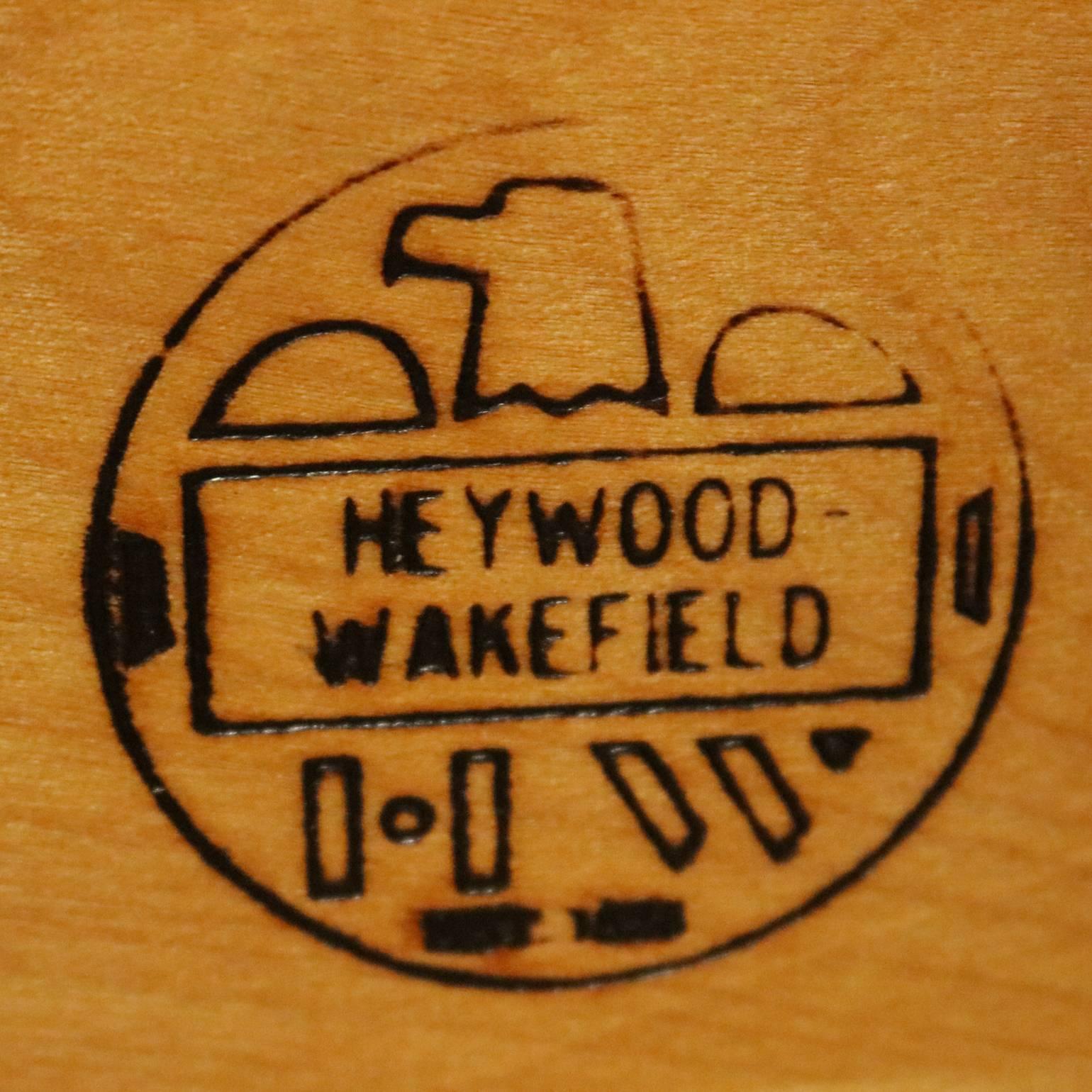 Vintage Heywood Wakefield Kohinoor Yellow Birch Four-Drawer High Chest 1
