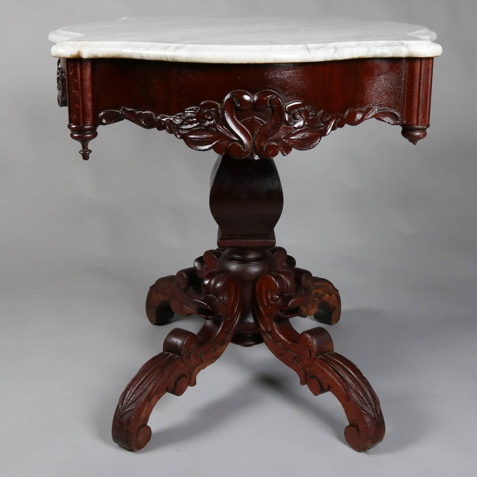 marble top table antique