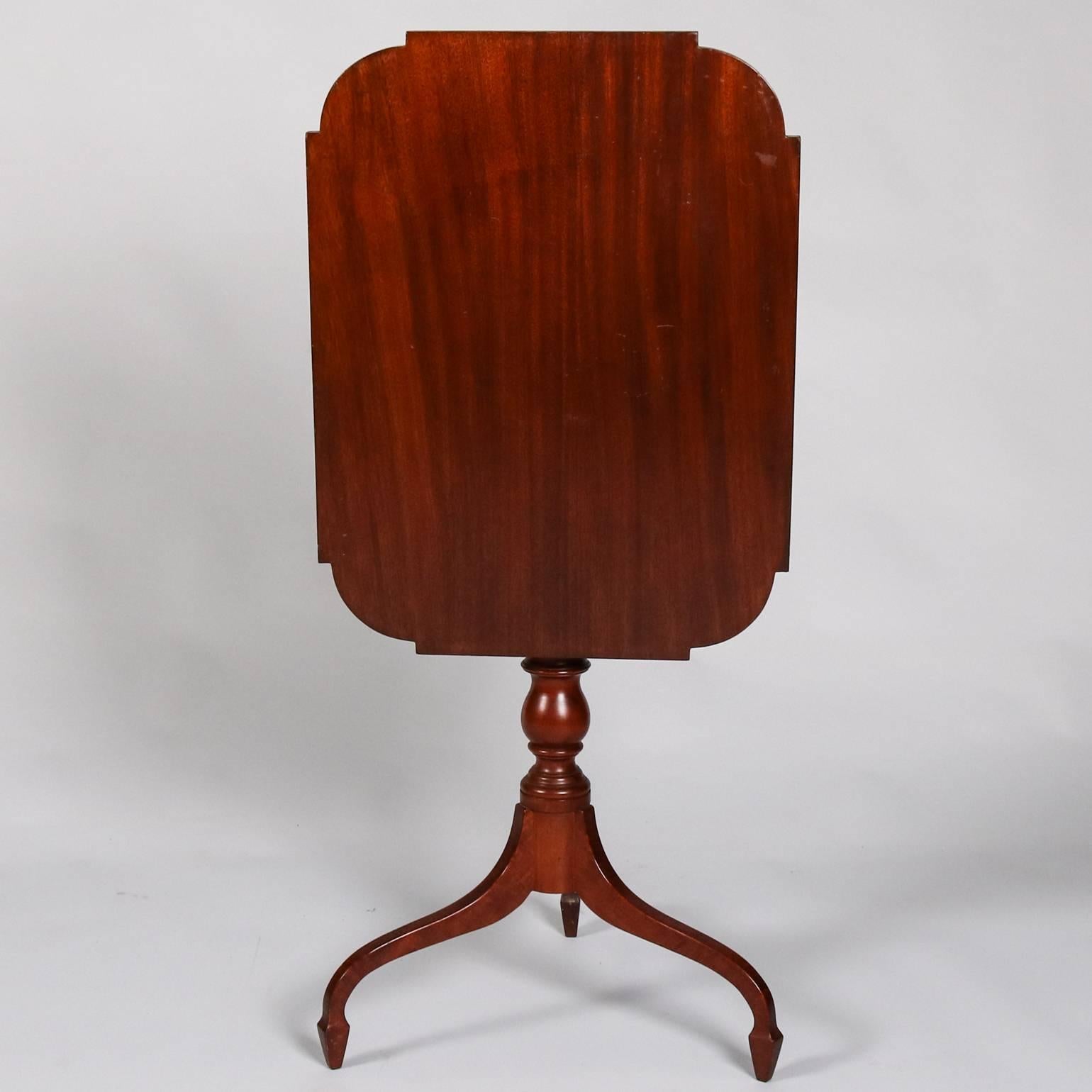 mahogany lamp stand