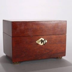 Georgian Style Mahogany "Quaint American" by Carl Forsund Perfume Caddy