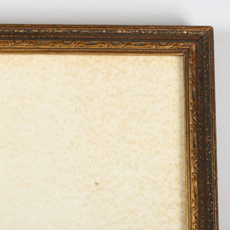 Antique Pencil and Ink Drawing "Charity" by Tommaso Minardi School