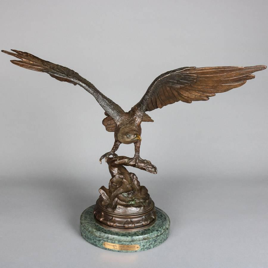 jules moigniez bronze eagle