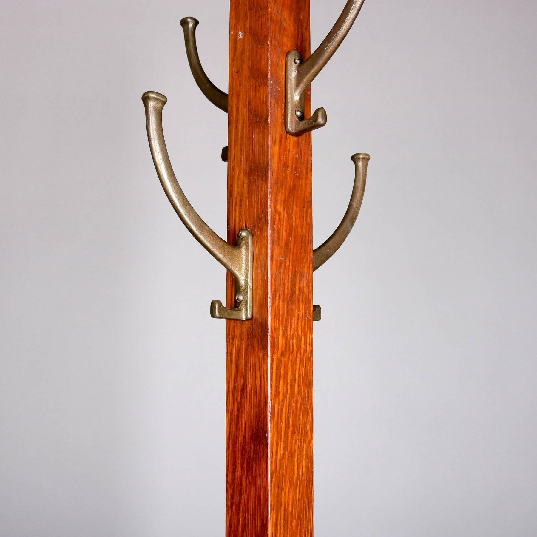 Mission Oak Coat Rack Tradingbasis Mission Oak Coat Rack Tradingbasis