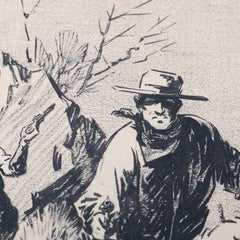 George Harrison Wert Artist Proof Illustration Original "the Star Western"