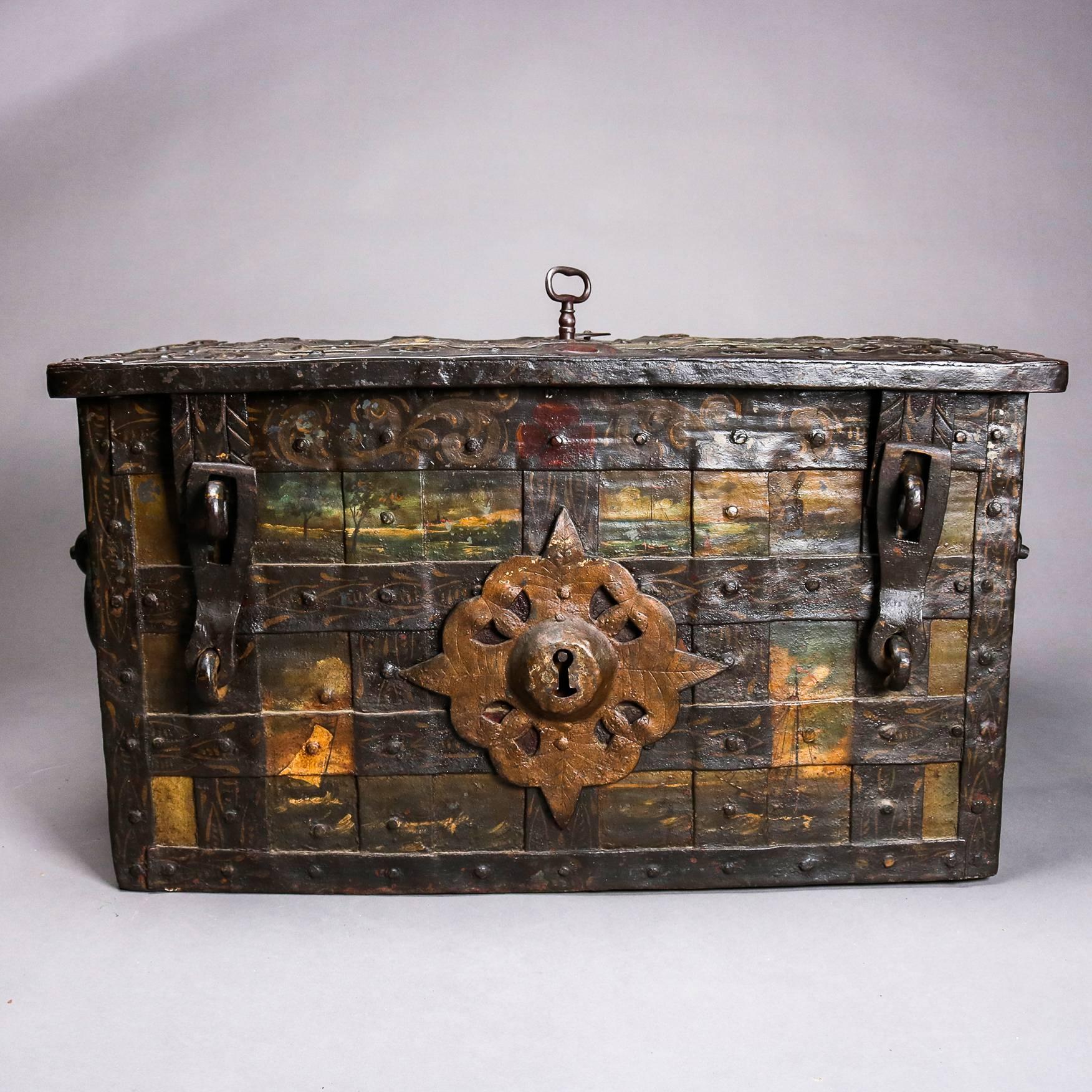 antique pirate chest