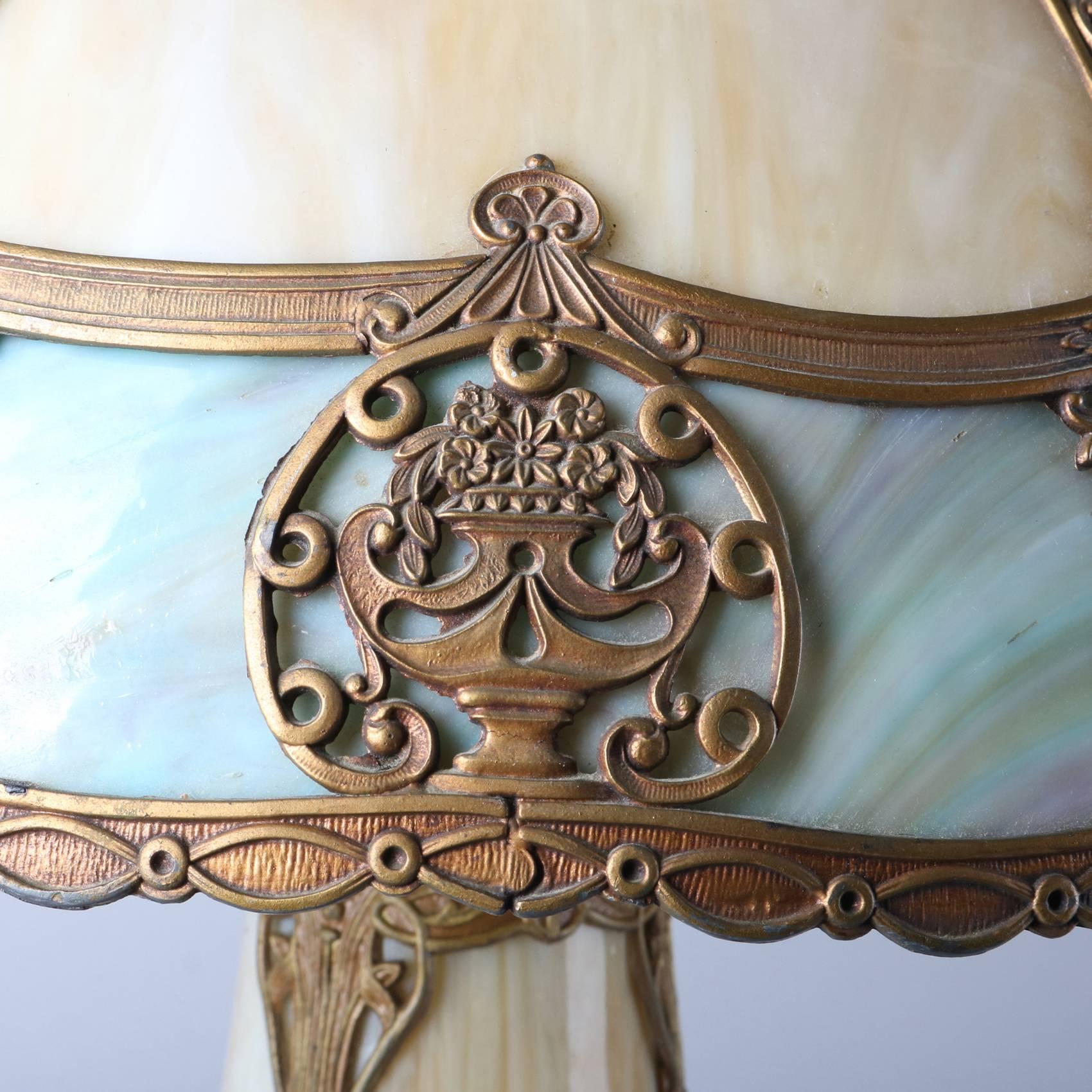antique miller table lamps