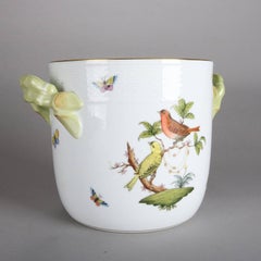 Hungarian Porcelain Rothschild Bird Ice Bucket by Herend, 20th Century