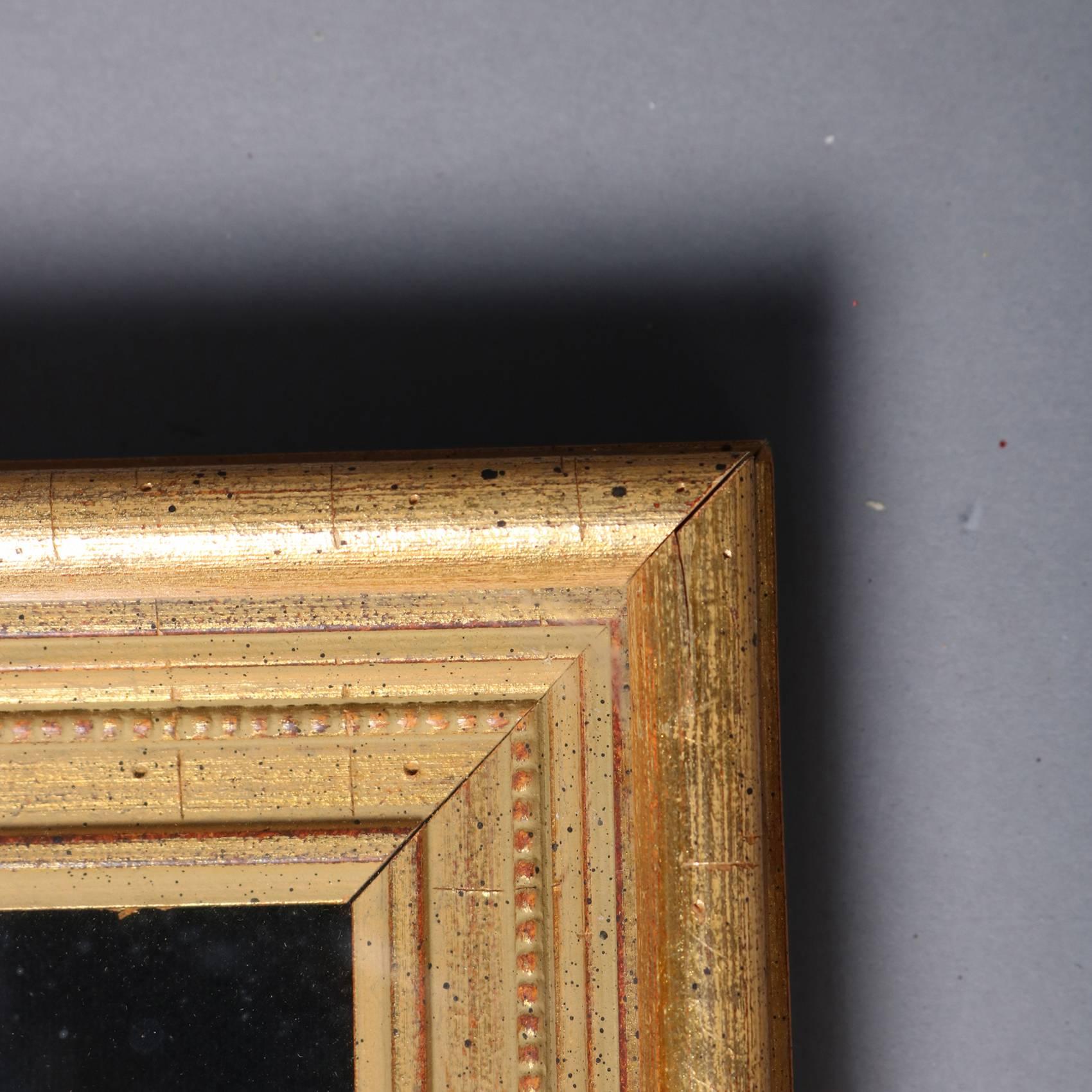Pair of Miniature Classical Wax Portraits in Giltwood Frames, 19th Century 2
