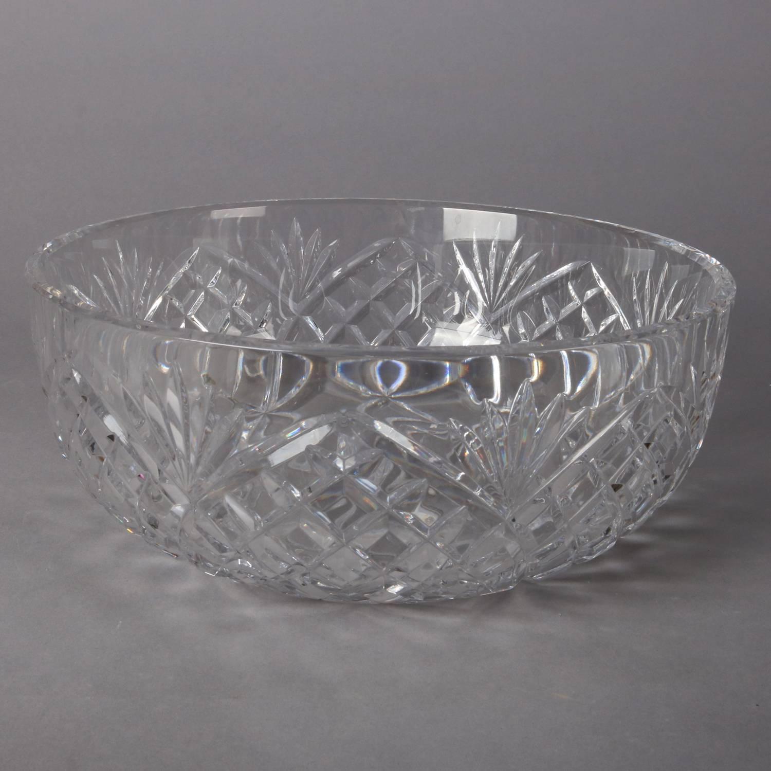 pineapple crystal bowl
