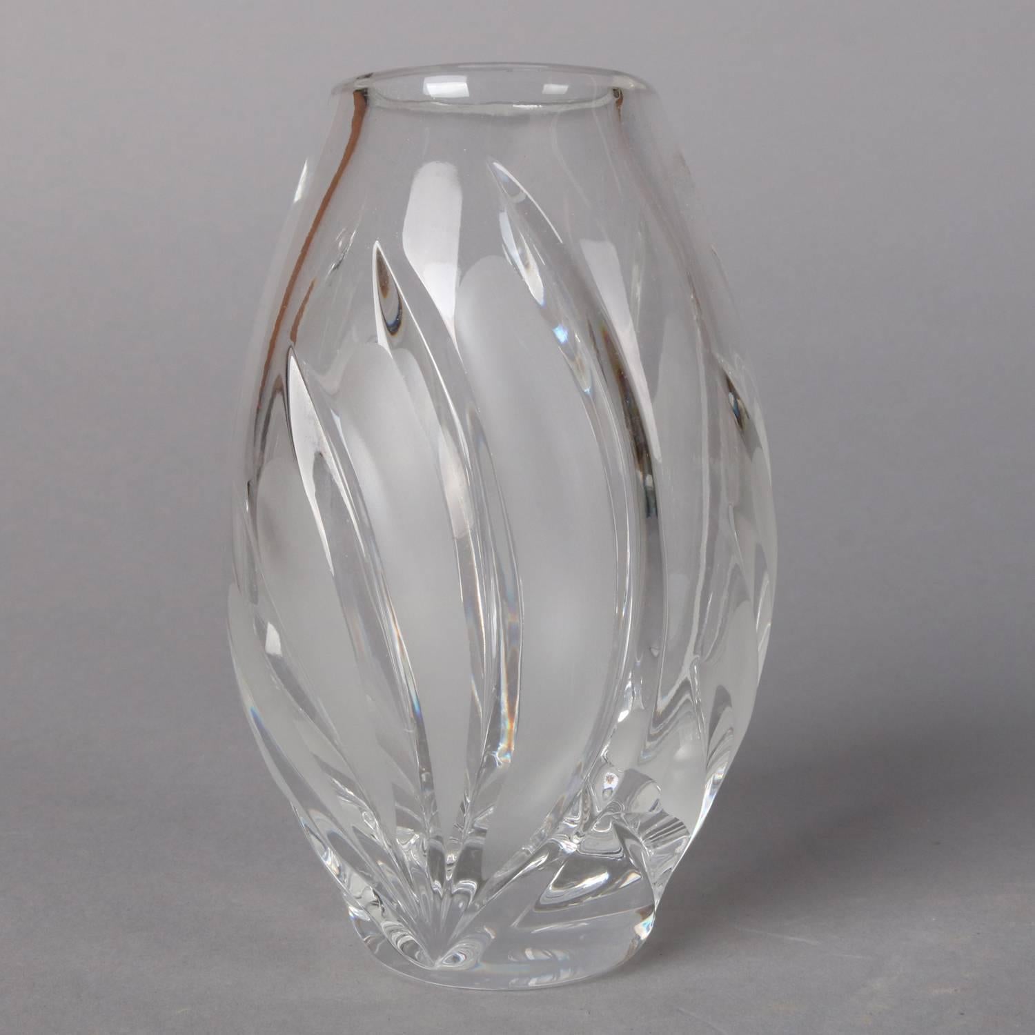 Dépoli Petit vase irlandais Coventry en cristal taillé en Posy, collection Waterford Marquis en vente