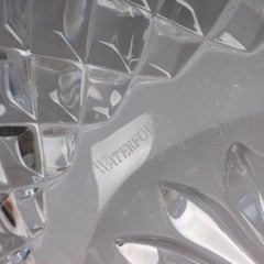 Irish Waterford Granville Cut Crystal Bowl, Artist Signed J. Perez, 20th Century
