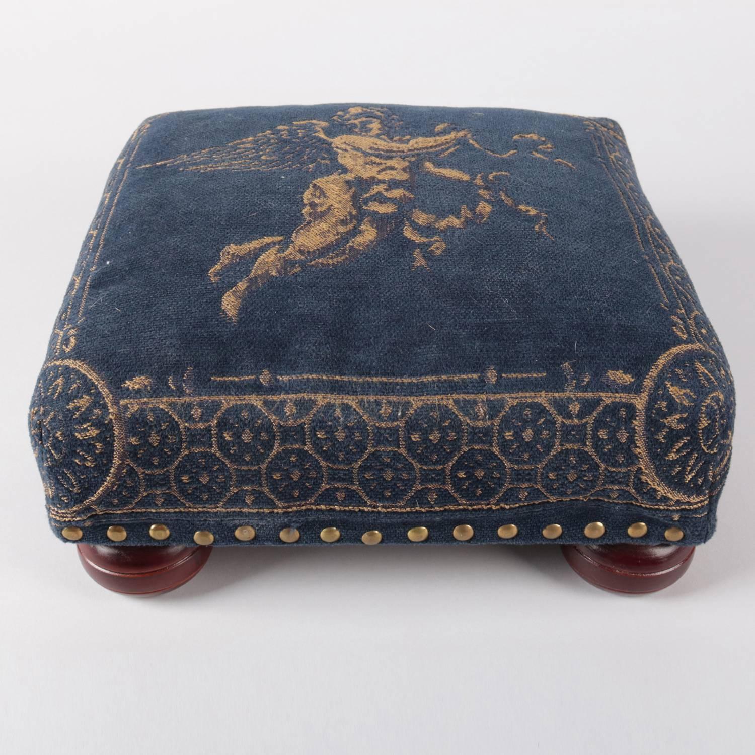 tapestry foot stool