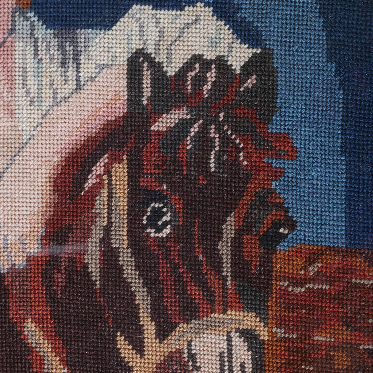 horse needlepoint