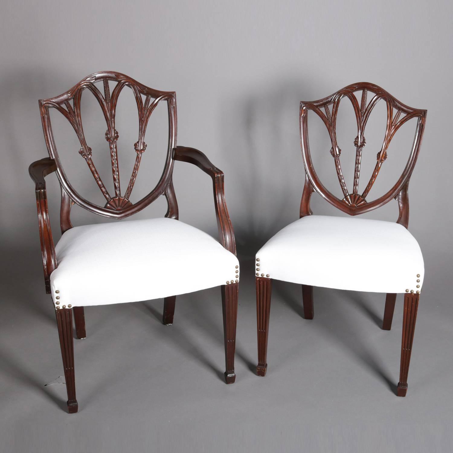 hepplewhite style chairs
