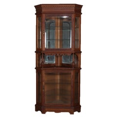 Glass Corner Cupboards