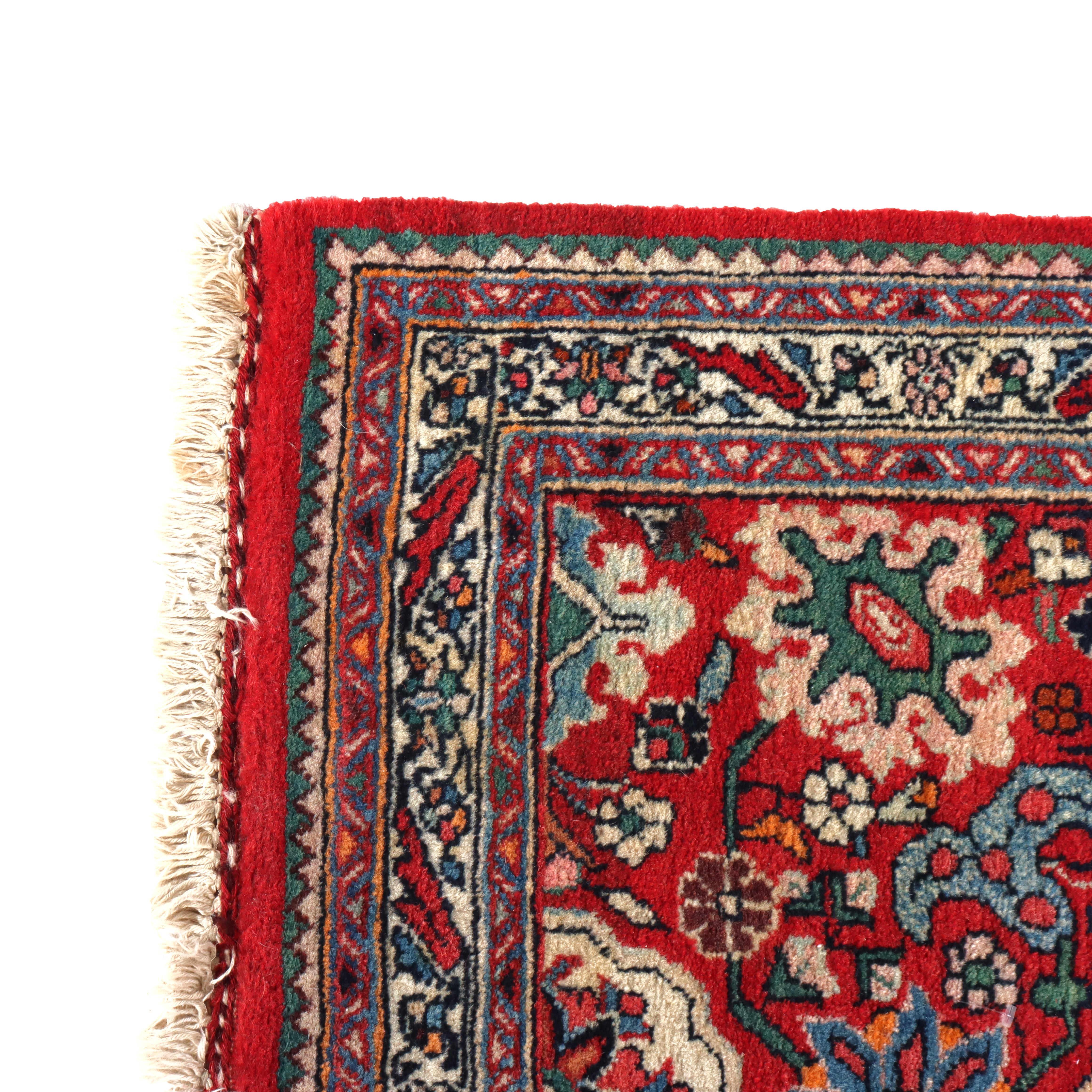 Antiker Sarouk Persischer Teppich C1930 (Wolle) im Angebot