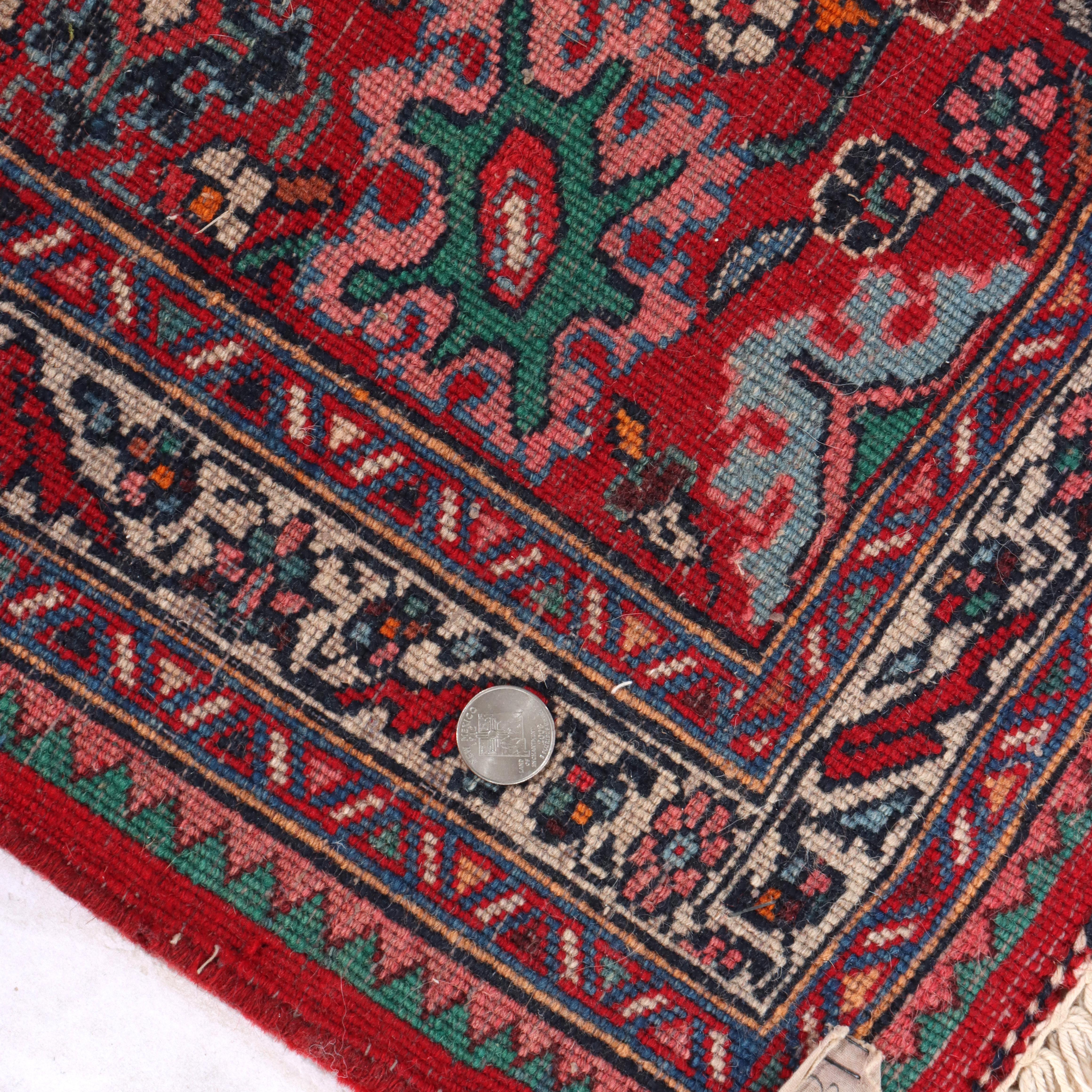 Antiker Sarouk Persischer Teppich C1930 im Angebot 4
