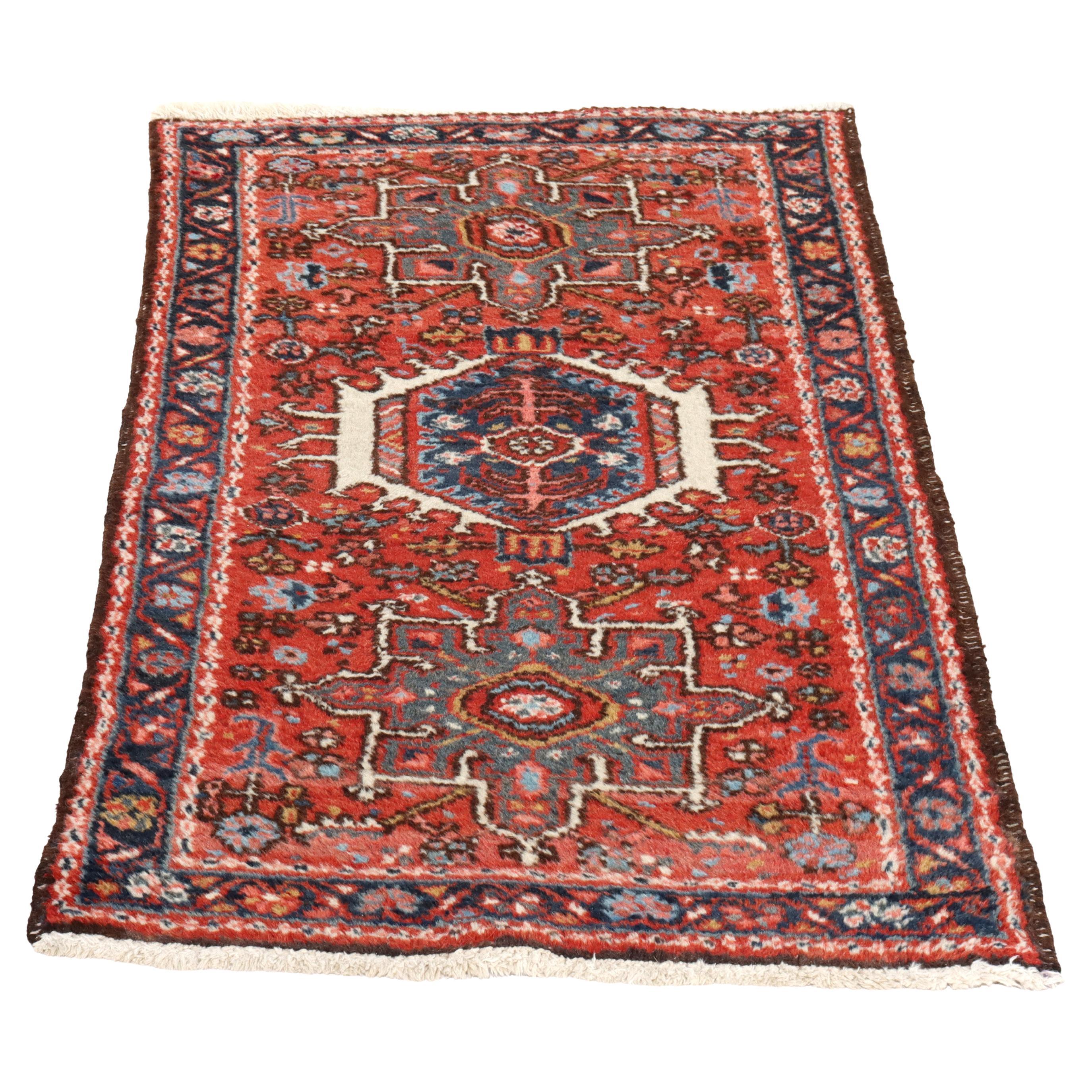 Tappeto antico Karaja Persian Oriental Area Rug C1930