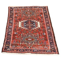Antique Karaja Persian Oriental Area Rug C1930