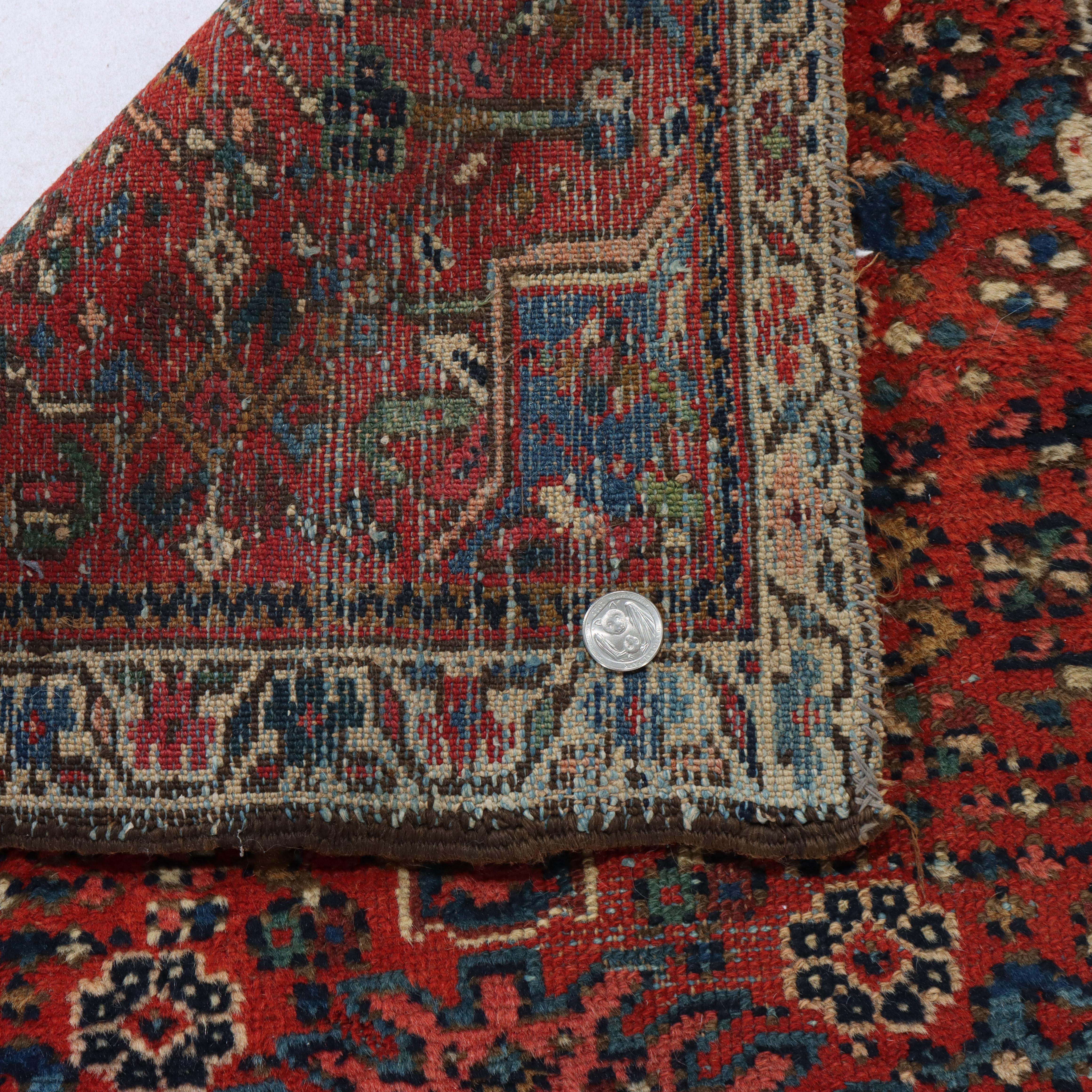Antico tappeto orientale persiano Karaja Runner C1920 in vendita 2